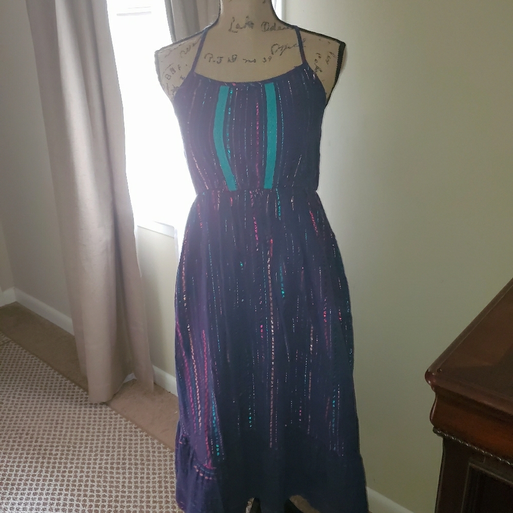 Colorful and shimmer summer dress!